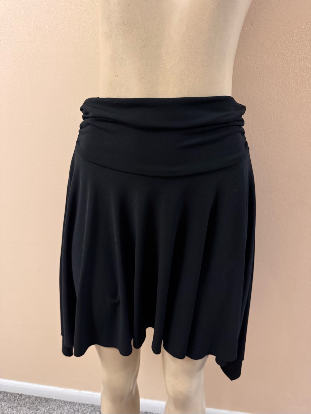 Vintage Black Joe Benbasset Asymmetrical Skirt Size Small EUC